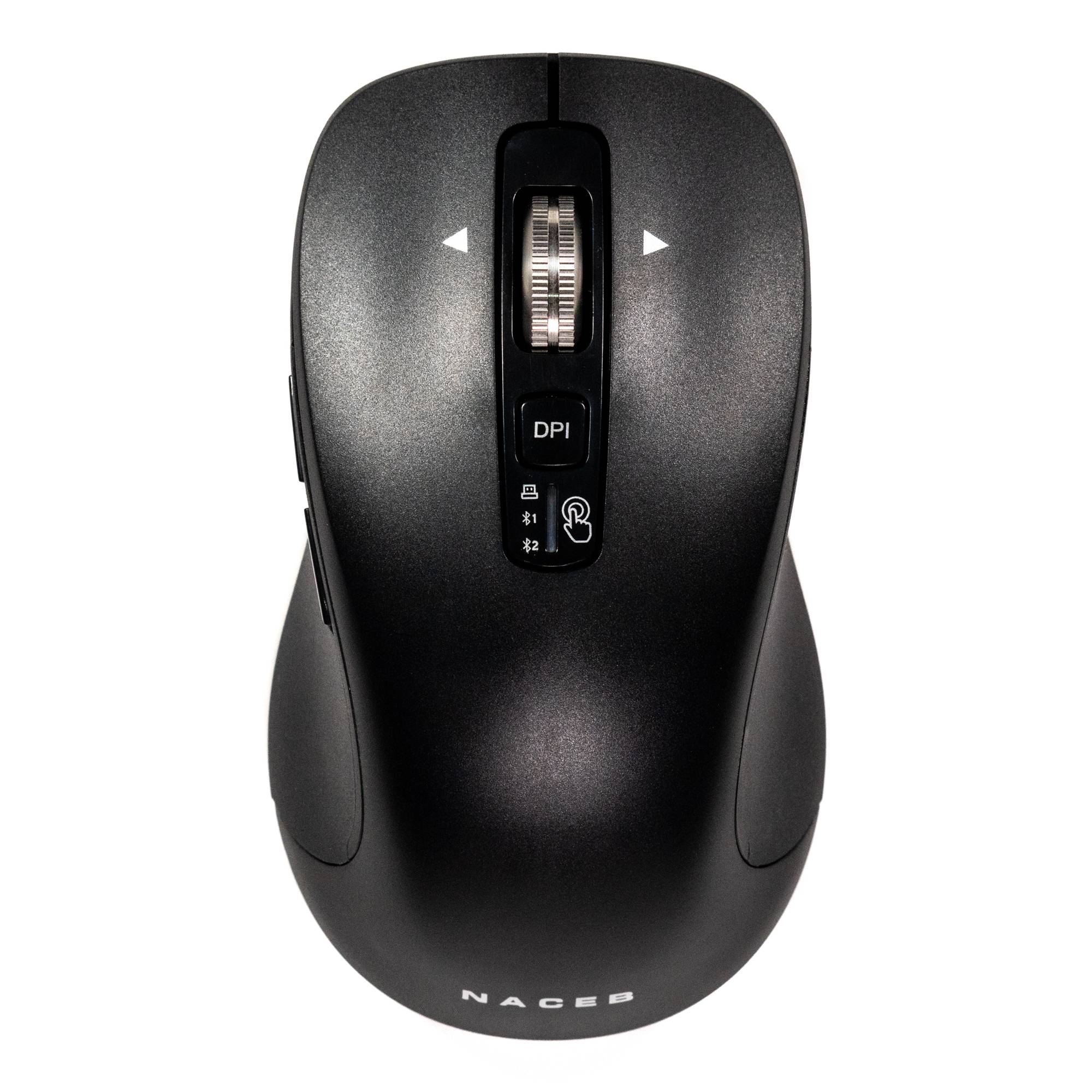 Naceb Mouse Inalambrico Ambidiestro NA-0132 - Naceb Mouse Inalambrico Ambidiestro NA-0132 -